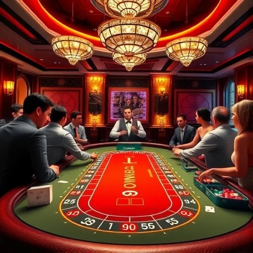 Online bingo game room showing number cards and live draw on screen